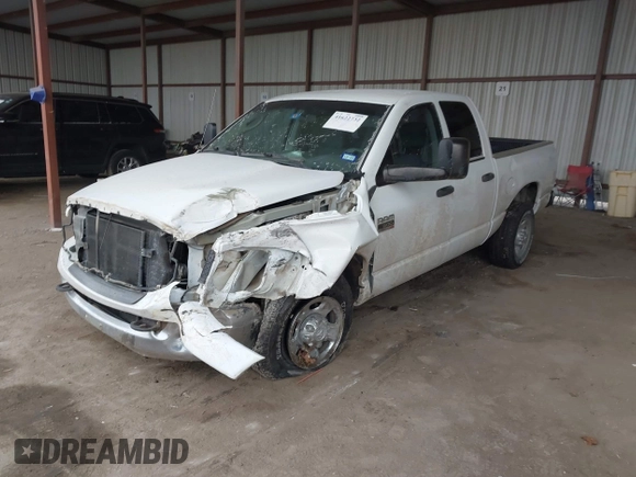 2007 Dodge 2500 SLT with VIN 3D7KR28A97G815123, listed as a IAAI auction lot 41622732 with 247,205 mi miles and . Bid and sale history available at carsss.com. Image 2.