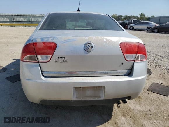2011 Mercury Milan with VIN 3MEHM0HA9BR604071, listed as a Copart auction lot 75889194 with 137,586 mi miles and Salvage Title. Bid and sale history available at carsss.com. Image 6.