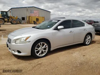 2012 Nissan Maxima 3.5 S with VIN 1N4AA5AP8CC826808, listed as a Copart auction lot 51748835 with 149,408 mi miles and Salvage Title. Bid and sale history available at carsss.com. Image 1.