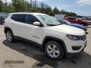 2020 Jeep Compass Latitude z VIN 3C4NJDBB5LT173917, wystawiony jako Copart lot #65556555 z przebiegiem 38 539 mil mil oraz Szkoda całkowita • Salvage title. Historia ofert i sprzedaży dostępna na DreamBid. Obrazek 4.