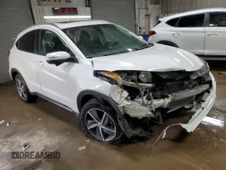 2022 Honda HR-V EX with VIN 3CZRU6H59NM729336, listed as a Copart auction lot 89129425 with Not Provided miles and Salvage Title. Bid and sale history available at carsss.com. Image 4.