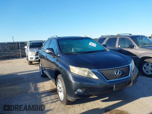 2010 Lexus RX 350 with VIN JTJZK1BA8A2409539, listed as a IAAI auction lot 42078721 with 150,818 mi miles. Bid and sale history available at carsss.com. Image 1.