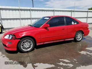 2000 Honda Civic EX z VIN 1HGEJ8245YL045593, wystawiony jako Copart lot #56145065 z przebiegiem 189 153 mil mil oraz Szkoda całkowita • Salvage title. Historia ofert i sprzedaży dostępna na DreamBid. Obrazek 1.