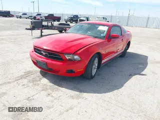 2011 Ford Mustang V6 with VIN 1ZVBP8AM7B5169858, listed as a IAAI auction lot 41797997 with 172,906 mi miles and . Bid and sale history available at carsss.com. Image 2.