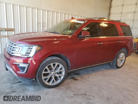 2018 Ford Expedition Limited with VIN 1FMJU2AT2JEA22367, listed as a Copart auction lot 51917415 with 133,886 mi miles and Salvage Title. Bid and sale history available at carsss.com. Image 1.