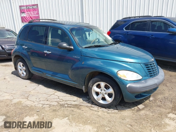 2001 Chrysler PT Cruiser with VIN 3C4FY4BB91T521134, listed as a IAAI auction lot 42588693 with 156,751 mi miles and . Bid and sale history available at DreamBid. Image 1.