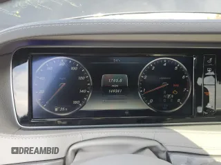 2016 Mercedes-Benz S with VIN WDDUG8CB9GA211622, listed as a Copart auction lot 42949585 with 149,341 mi miles and Salvage Title. Bid and sale history available at carsss.com. Image 9.
