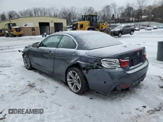 2018 BMW 4 Series 430i xDrive with VIN WBA4Z3C53JEC57500, listed as a Copart auction lot 87028974 with 63,727 mi miles and Salvage Title. Bid and sale history available at DreamBid. Image 2.