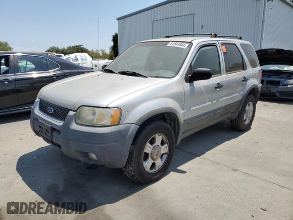 2002 Ford Escape XLT z VIN 1FMCU03152KC58829, wystawiony jako Copart lot #61541644 z przebiegiem Nie podano mil oraz Czysty tytuł • Clean title. Historia ofert i sprzedaży dostępna na DreamBid. Obrazek 1.