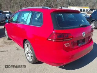 2015 Volkswagen Golf SportWagen TSI SE with VIN 3VWC17AU0FM505415, listed as a IAAI auction lot 41832346 with 79,254 mi miles. Bid and sale history available at carsss.com. Image 3.