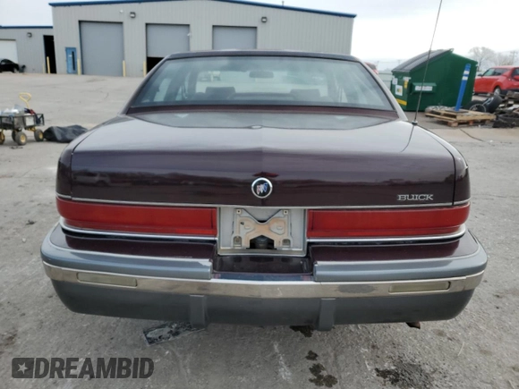 1993 Buick Roadmaster Ltd with VIN 1G4BT5375PR407710, listed as a Copart auction lot 82696974 with 130,141 mi miles and Salvage Title. Bid and sale history available at DreamBid. Image 6.