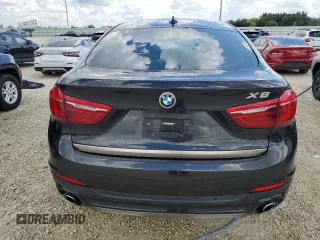 2017 BMW X6 sDrive35i with VIN 5UXKU0C33H0G69427, listed as a Copart auction lot 74011314 with 0 mi miles and Salvage Title. Bid and sale history available at carsss.com. Image 6.