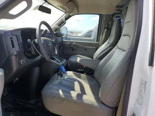 2016 GMC Savana Cargo Van with VIN 1GTW7AFF5G1150259, listed as a Copart auction lot 74745784 with 88,209 mi miles and Salvage Title. Bid and sale history available at carsss.com. Image 7.