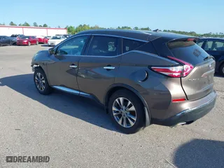 2016 Nissan Murano S with VIN 5N1AZ2MGXGN128770, listed as a IAAI auction lot 41952583 with 147,646 mi miles. Bid and sale history available at carsss.com. Image 3.