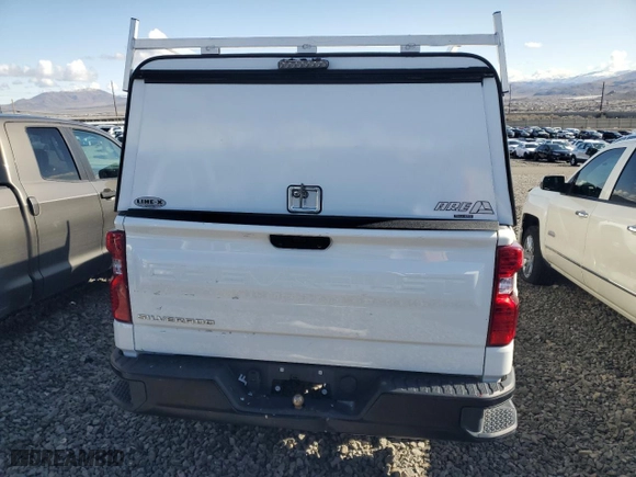 2021 Chevrolet Silverado 1500 Work Truck with VIN 1GCRYAEH9MZ254912, listed as a Copart auction lot 46083125 with 68,420 mi miles and Salvage Title. Bid and sale history available at carsss.com. Image 6.