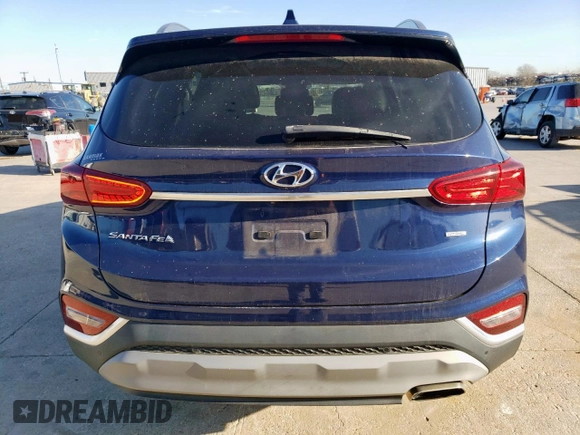 2019 Hyundai Santa Fe Ultimate with VIN 5NMS5CAD8KH092961, listed as a Copart auction lot 49379365 with 60,726 mi miles and Salvage Title. Bid and sale history available at carsss.com. Image 6.