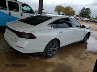 2023 Honda Accord EX-L with VIN 1HGCY2F68PA001108, listed as a Copart auction lot 51222075 with 34,919 mi miles and Salvage title. Bid and sale history available at DreamBid. Image 3.