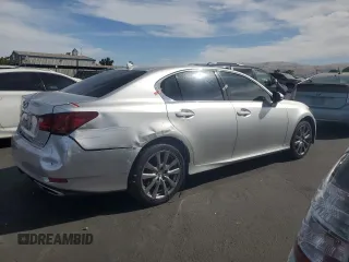 2013 Lexus GS 350 with VIN JTHCE1BL6D5019588, listed as a Copart auction lot 63607685 with 126,608 mi miles and Salvage title. Bid and sale history available at DreamBid. Image 3.
