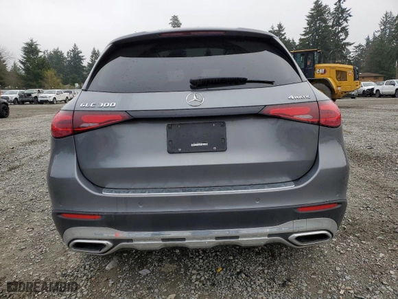 2023 Mercedes-Benz GLC with VIN W1NKM4HB9PU023847, listed as a Copart auction lot 48925445 with 33,781 mi miles and Salvage Title. Bid and sale history available at carsss.com. Image 6.