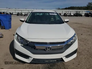 2018 Honda Civic LX with VIN 19XFC2F53JE203053, listed as a Copart auction lot 80767814 with 82,349 mi miles and Salvage Title. Bid and sale history available at DreamBid. Image 5.