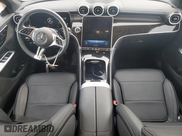 2023 Mercedes-Benz GLC with VIN W1NKM4GB1PU026047, listed as a Copart auction lot 49234285 with 20,139 mi miles and Salvage Title. Bid and sale history available at carsss.com. Image 8.