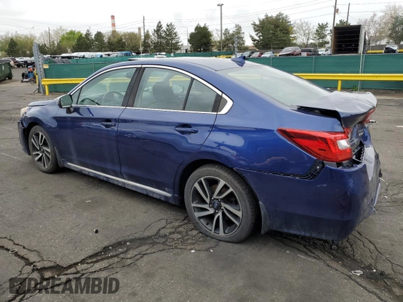 2017 Subaru Legacy Special Sports with VIN 4S3BNAR68H3039484, listed as a Copart auction lot 54585285 with 56,831 mi miles and Salvage title. Bid and sale history available at DreamBid. Image 2.