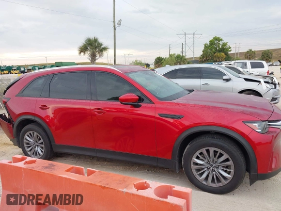 2024 Mazda CX-90 Preferred with VIN JM3KKBHDXR1114186, listed as a IAAI auction lot 41877143 with 29,500 mi miles and . Bid and sale history available at DreamBid. Image 14.