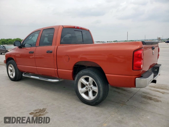 2007 Dodge 1500 SLT с VIN 1D7HA18P37S257343, выставлен на аукционе Copart как лот 56957925 с пробегом 88 157 миль миль и Чистый • Clean title. История ставок и продаж доступна на DreamBid. Изображение 2.