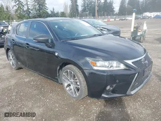 2014 Lexus CT 200h Hybrid with VIN JTHKD5BH0E2188400, listed as a IAAI auction lot 41766759 with 241,908 mi miles. Bid and sale history available at carsss.com. Image 1.