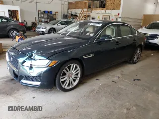 2017 Jaguar XF 35t Prestige with VIN SAJBK4BV3HCY27327, listed as a Copart auction lot 67068264 with 54,087 mi miles and Salvage Title. Bid and sale history available at carsss.com. Image 1.