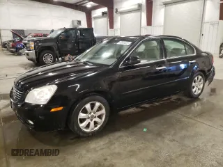 2008 Kia Optima LX z VIN KNAGE124685213973, wystawiony jako Copart lot #42824025 z przebiegiem 90 904 mil mil oraz Szkoda całkowita • Salvage title. Historia ofert i sprzedaży dostępna na DreamBid. Obrazek 1.