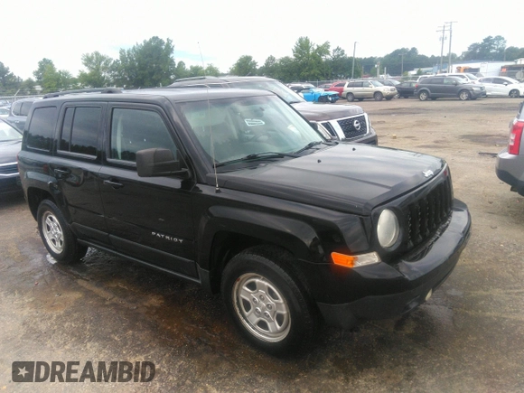 2013 Jeep Patriot Sport z VIN 1C4NJPBA9DD108892, wystawiony jako IAAI lot #42780674 z przebiegiem 133 161 mil mil oraz . Historia ofert i sprzedaży dostępna na DreamBid. Obrazek 1.
