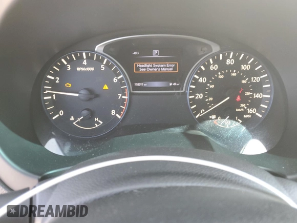 2017 Nissan Altima S with VIN 1N4AL3AP6HC174485, listed as a Copart auction lot 52518085 with 118,311 mi miles and Salvage title. Bid and sale history available at DreamBid. Image 9.
