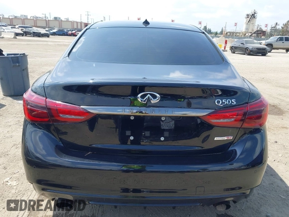 2020 Infiniti Q50 Luxe z VIN JN1EV7AP3LM203377, wystawiony jako IAAI lot #42117656 z przebiegiem 50 782 mil mil oraz . Historia ofert i sprzedaży dostępna na DreamBid. Obrazek 15.