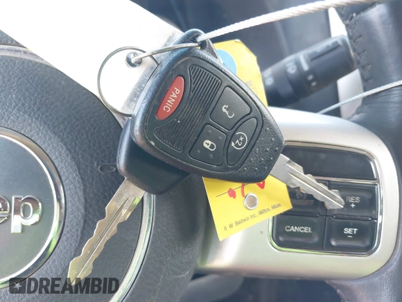 2016 Jeep Compass High Altitude Edition with VIN 1C4NJDEB0GD546448, listed as a IAAI auction lot 41440390 with 139,722 mi miles. Bid and sale history available at carsss.com. Image 11.