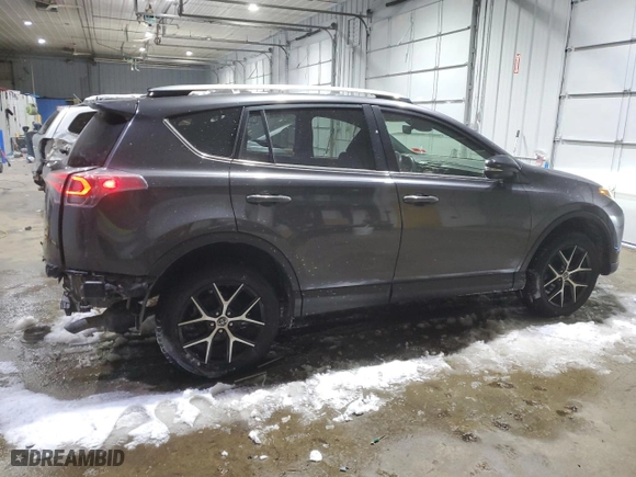 2018 Toyota RAV4 SE with VIN JTMJFREV5JJ210827, listed as a Copart auction lot 45772895 with 125,526 mi miles and Salvage Title. Bid and sale history available at carsss.com. Image 3.