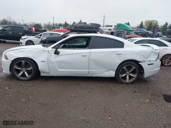 2013 Dodge Charger RT Plus with VIN 2C3CDXCT8DH660566, listed as a IAAI auction lot 40865076 with 113,417 mi miles. Bid and sale history available at carsss.com. Image 14.