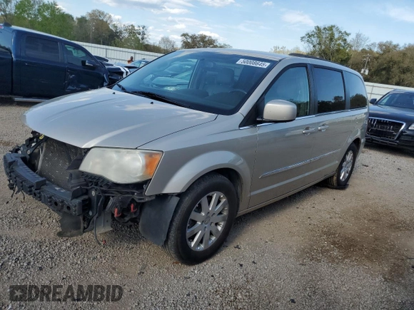 2014 Chrysler Town & Country Touring with VIN 2C4RC1BGXER438570, listed as a Copart auction lot 50008645 with 176,562 mi miles and Salvage Title. Bid and sale history available at carsss.com. Image 1.