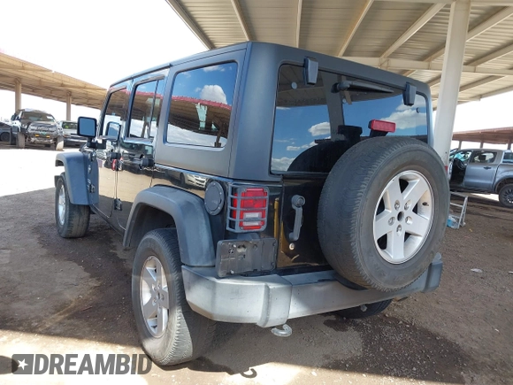 2016 Jeep Wrangler Unlimited Sport with VIN 1C4BJWDG9GL161844, listed as a IAAI auction lot 42074473 with 109,508 mi miles and . Bid and sale history available at DreamBid. Image 3.