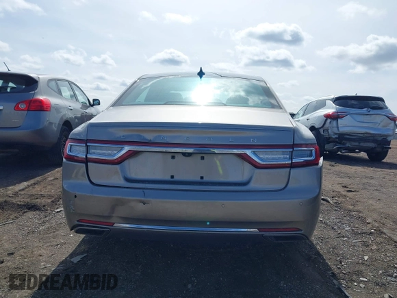 2020 Lincoln Continental Standard with VIN 1LN6L9VK2L5603518, listed as a IAAI auction lot 41860373 with 74,957 mi miles. Bid and sale history available at carsss.com. Image 16.