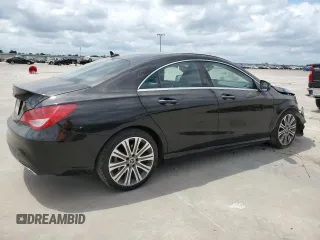 2018 Mercedes-Benz CLA with VIN WDDSJ4EB7JN669450, listed as a Copart auction lot 48736893 with 81,496 mi miles. Bid and sale history available at carsss.com. Image 3.