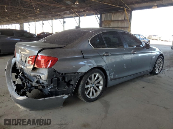 2014 BMW 5 Series 535d with VIN WBAXA5C50ED690264, listed as a Copart auction lot 51329235 with 123,946 mi miles and Salvage Title. Bid and sale history available at carsss.com. Image 3.