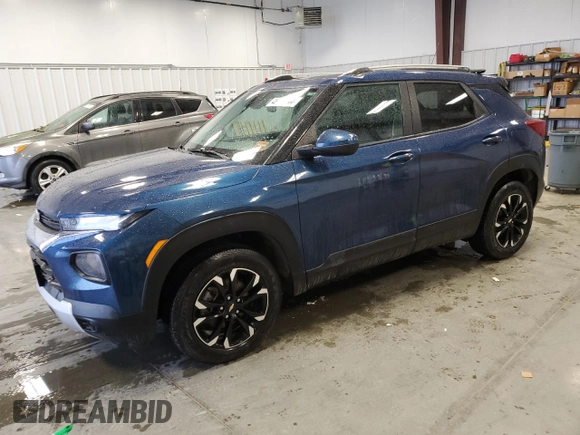 2021 Chevrolet TrailBlazer LT with VIN KL79MRSL2MB133776, listed as a Copart auction lot 48724344 with 31,183 mi miles and . Bid and sale history available at DreamBid. Image 1.