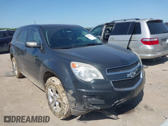 2014 Chevrolet Equinox LS with VIN 2GNALAEK5E6147979, listed as a IAAI auction lot 41987035 with 134,821 mi miles. Bid and sale history available at carsss.com. Image 1.