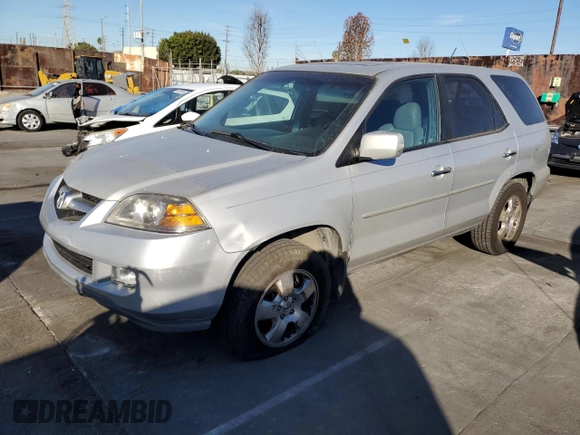 2004 Acura MDX with VIN 2HNYD18294H503055, listed as a Copart auction lot 41819475 with 144,942 mi miles and Salvage Title. Bid and sale history available at carsss.com. Image 1.