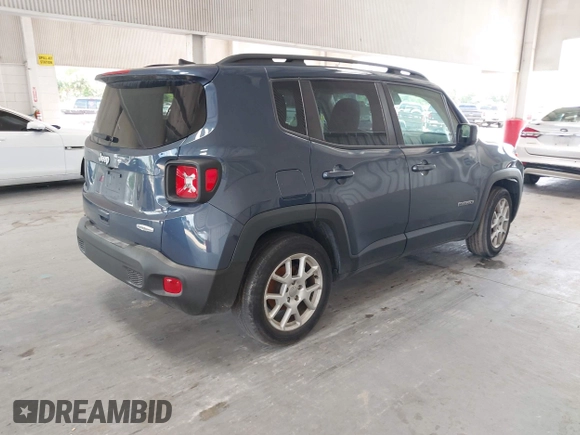 2020 Jeep Renegade Latitude with VIN ZACNJABB0LPL65586, listed as a IAAI auction lot 42347921 with 54,853 mi miles and . Bid and sale history available at DreamBid. Image 4.