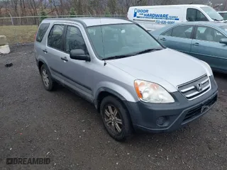 2005 Honda CR-V LX with VIN JHLRD78575C006309, listed as a IAAI auction lot 41881605 with 279,256 mi miles. Bid and sale history available at carsss.com. Image 1.