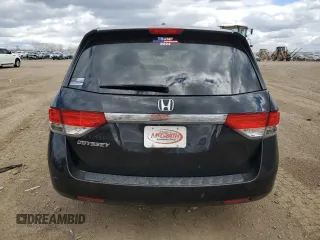 2015 Honda Odyssey EX-L with VIN 5FNRL5H61FB116578, listed as a Copart auction lot 53251415 with 148,497 mi miles and Salvage Title. Bid and sale history available at DreamBid. Image 6.