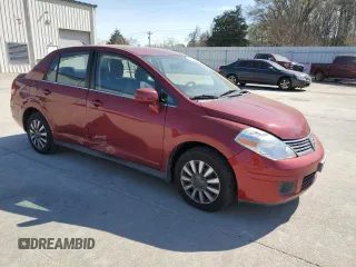 2009 Nissan Versa 1.8 S with VIN 3N1BC11E19L382090, listed as a Copart auction lot 49597565 with 203,464 mi miles and Salvage Title. Bid and sale history available at carsss.com. Image 4.
