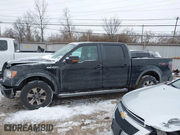 2011 Ford F-150 XL with VIN 1FTFW1EF4BFD37993, listed as a IAAI auction lot 41612071 with 151,734 mi miles. Bid and sale history available at carsss.com. Image 14.